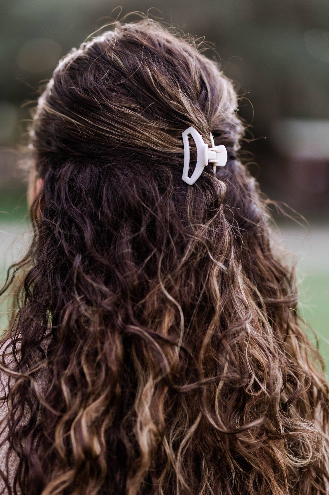 TELETIES - Open Hair Clip | Tiny | Toasted