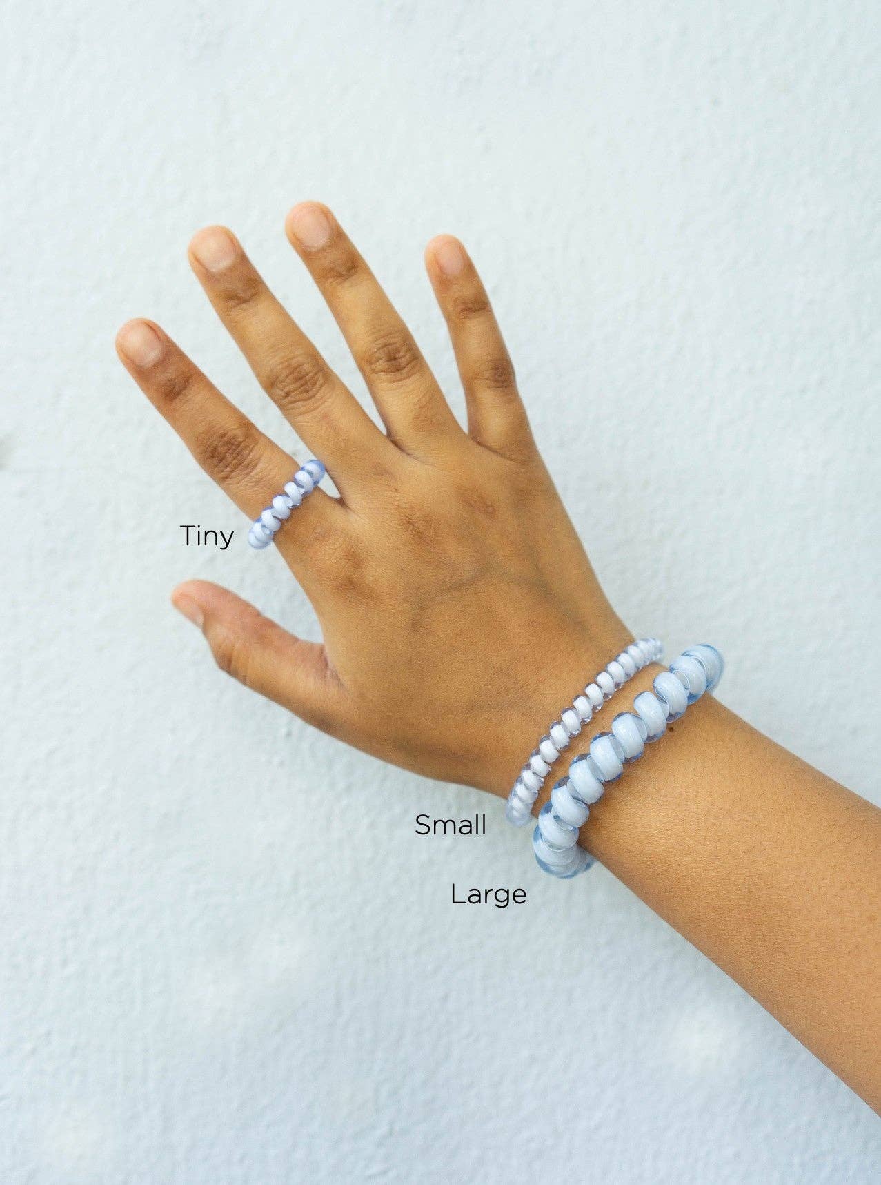TELETIES - Spiral Hair Coils | Small | Univ. of Alabama Hair Ties