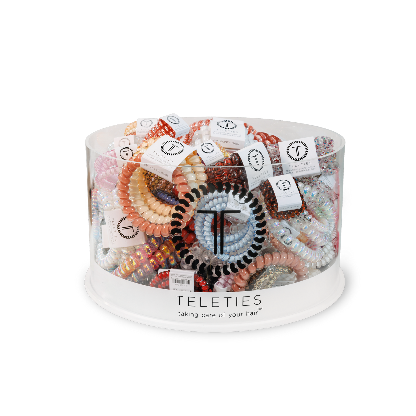 TELETIES - Spiral Hair Coil/Hair Tie Starter Kit
