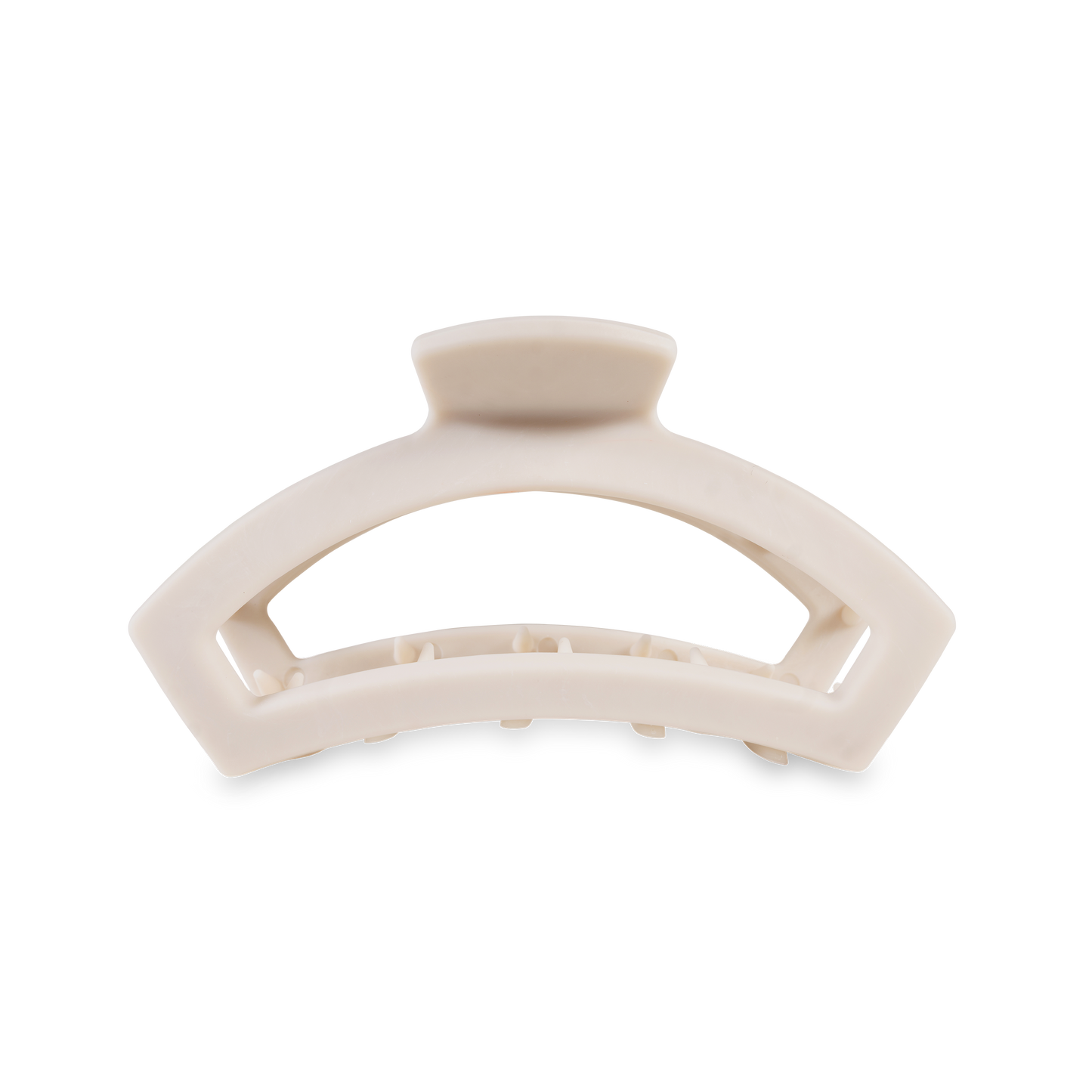 TELETIES - Open Hair Clip | Med. | Toasted