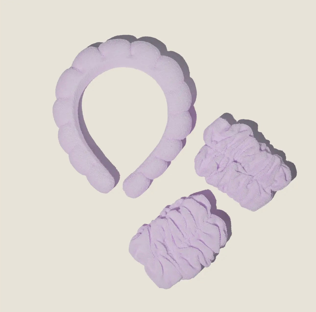 Musee- Lavender Headband and Wristband Set