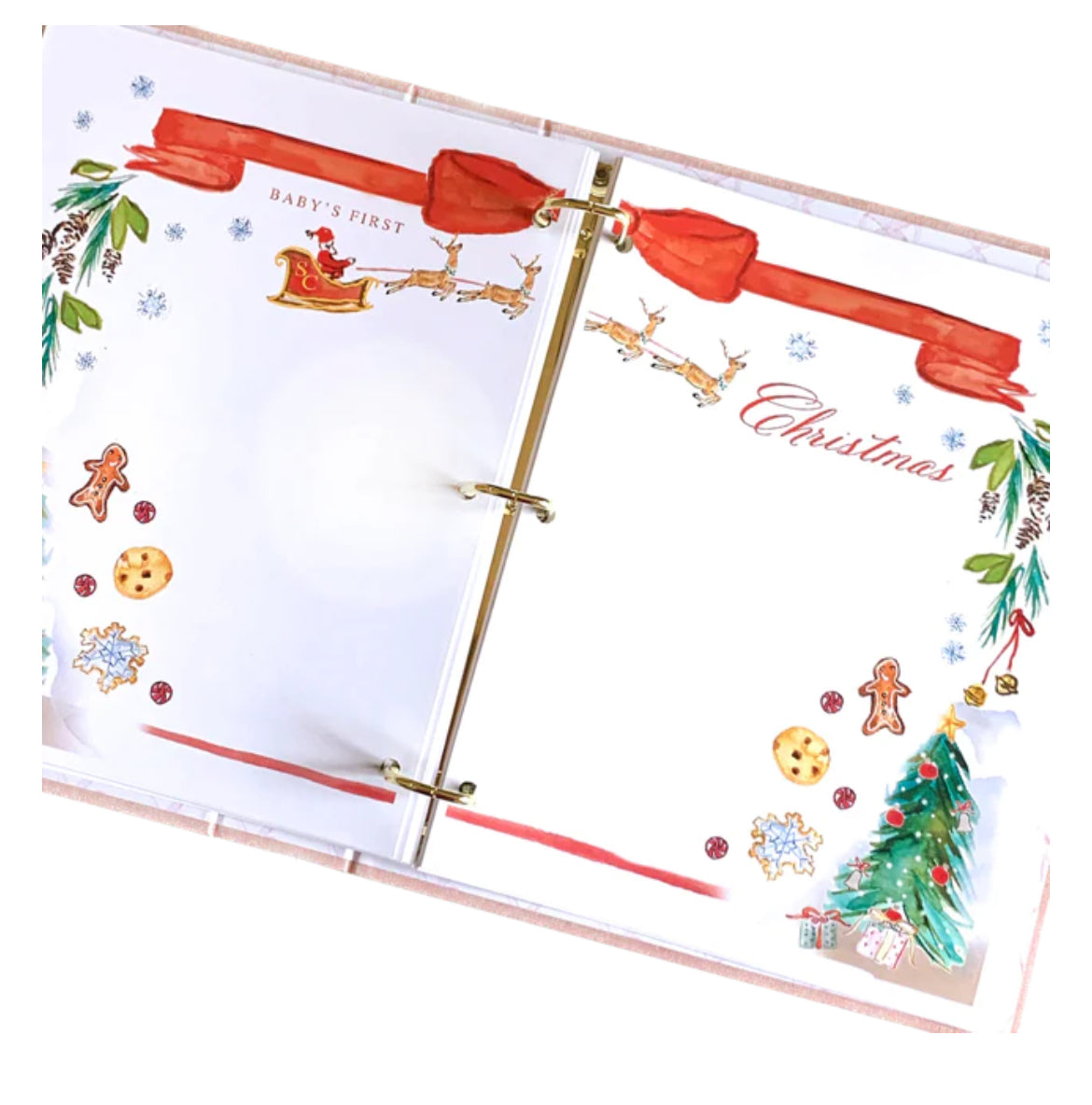 Over The Moon- “Our Baby” Memory Book- Blue