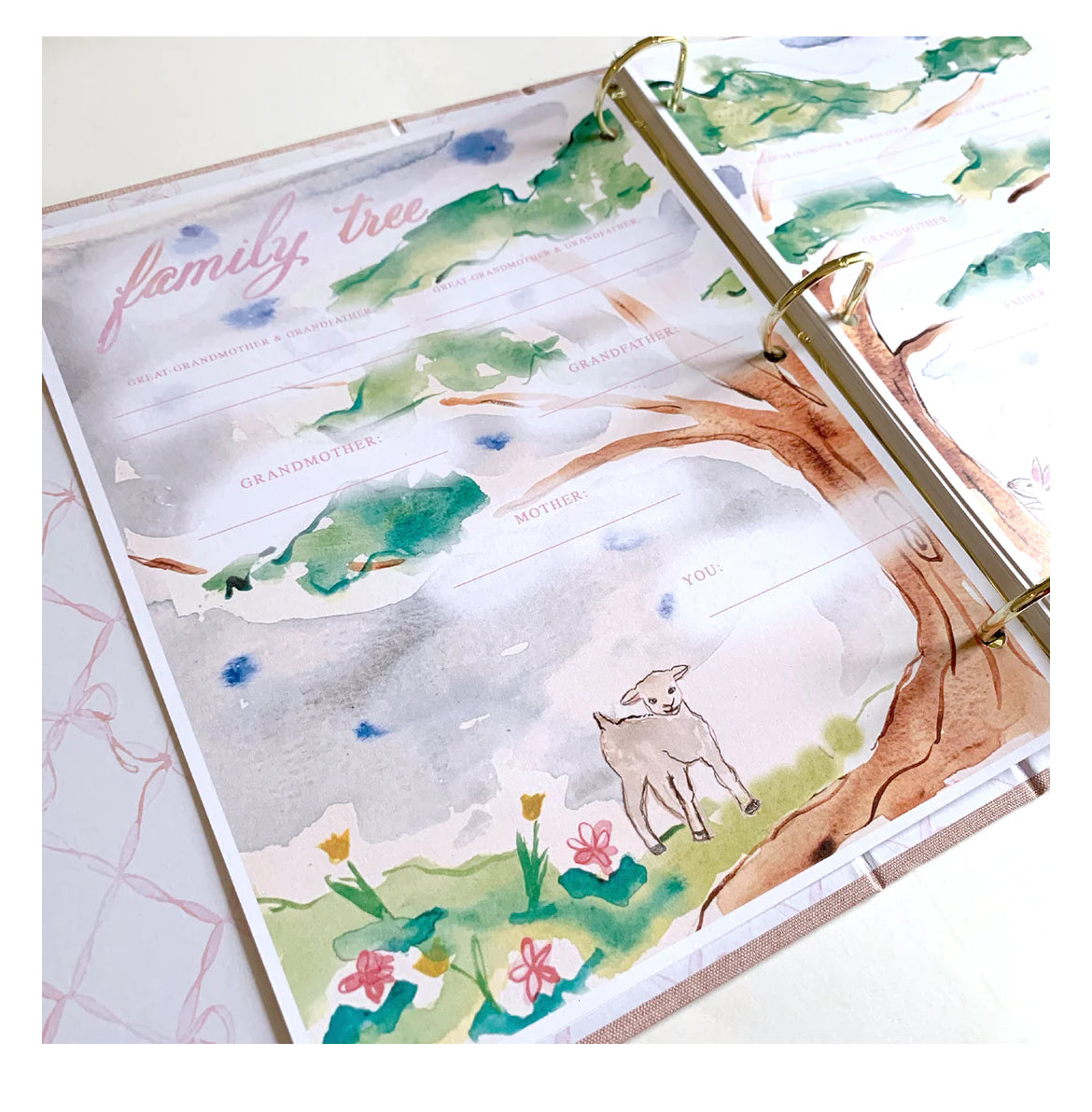 Over The Moon- “Our Baby” Memory Book- Blue