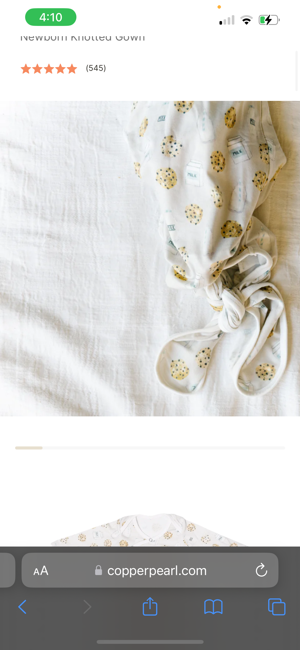 Copper Pearl- Knotted Gown - Chip