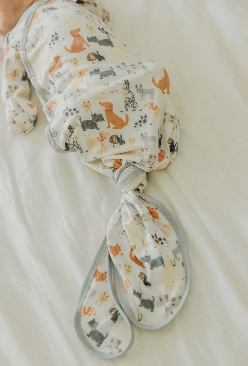 Copper Pearl- Knotted Gown - Rufus