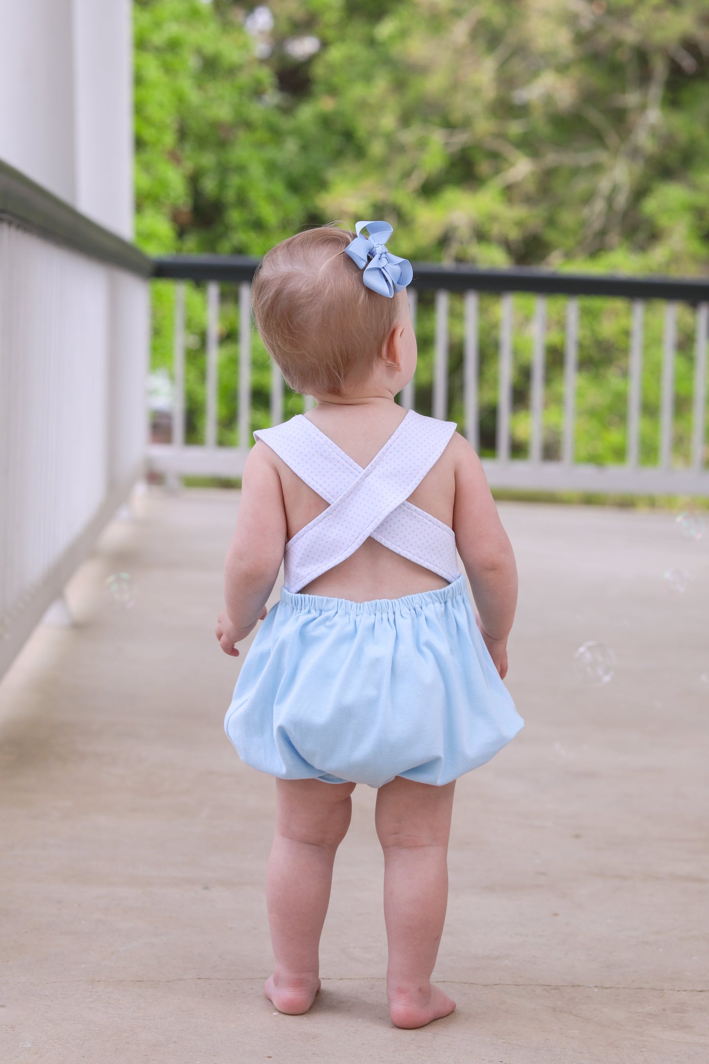 Trotter Street Kids- Addie Bubble- Light Blue