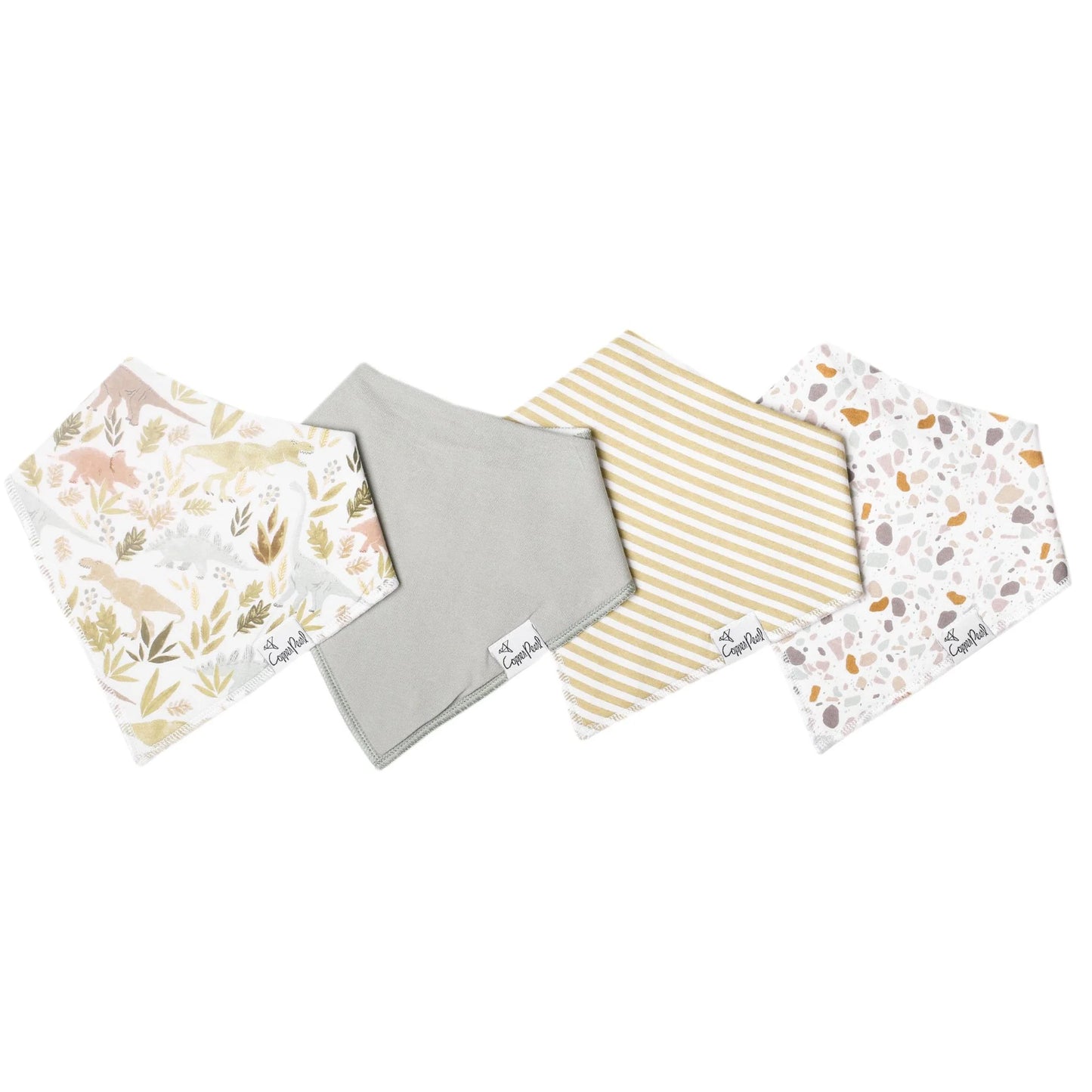 Copper Pearl- Bandana Bib- Rex