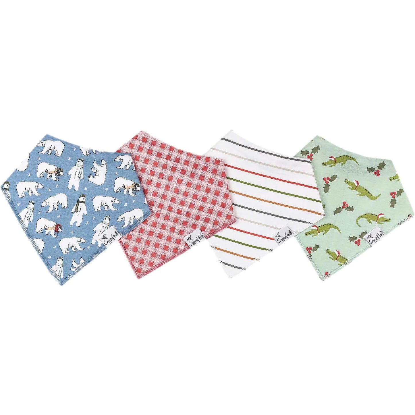 Copper Pearl- Bandana Bibs- Polar Baby