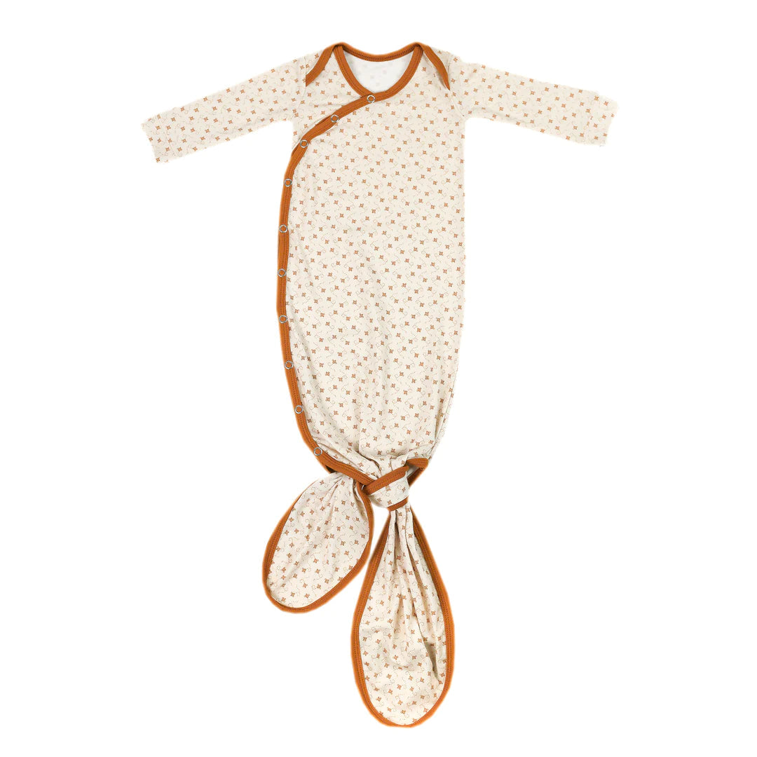 Copper Pearl Knotted Gown- Hunnie