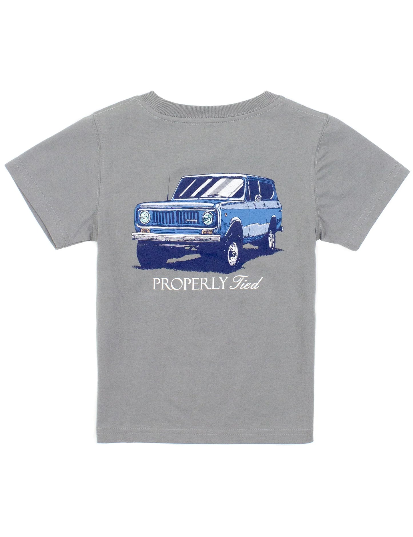 Properly Tied- Joyride- Battleship Grey