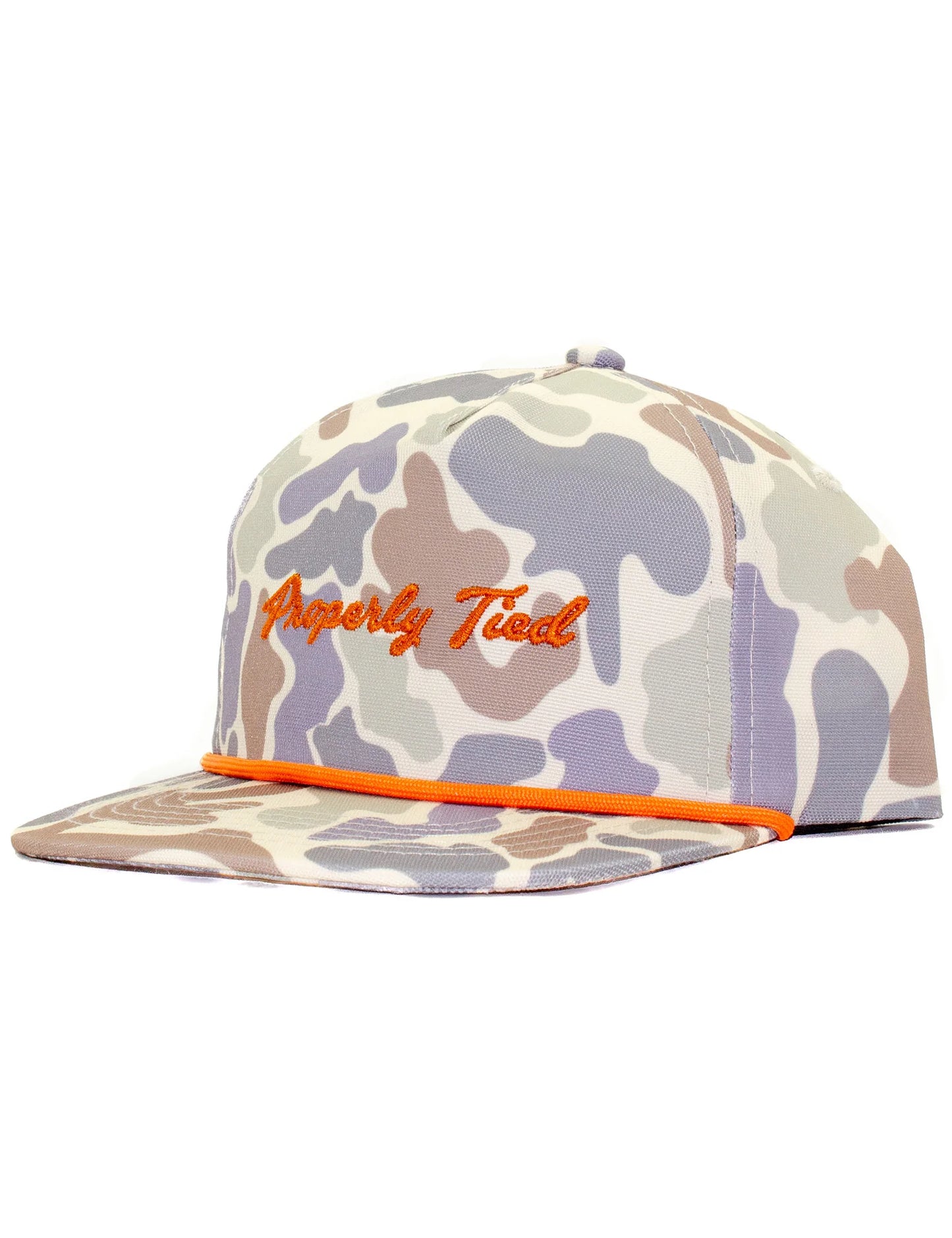 Properly Tied- Boys Rope Hat- Field Camo
