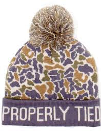 Properly Tied- Boys Breck Beanie- Field Camo