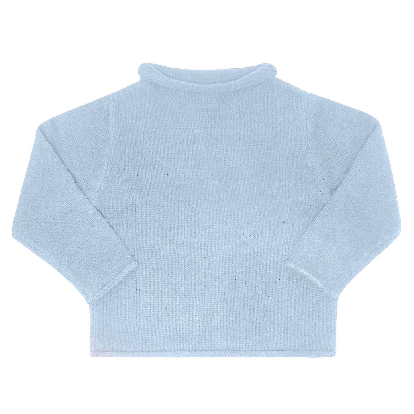 Sammy + Nat- Rollneck Sweater- Ballad Blue