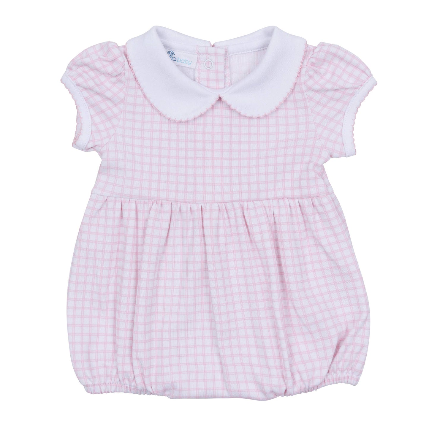 Magnolia Baby - Peek-A-Boo Wishes Collared Bubble - Pink