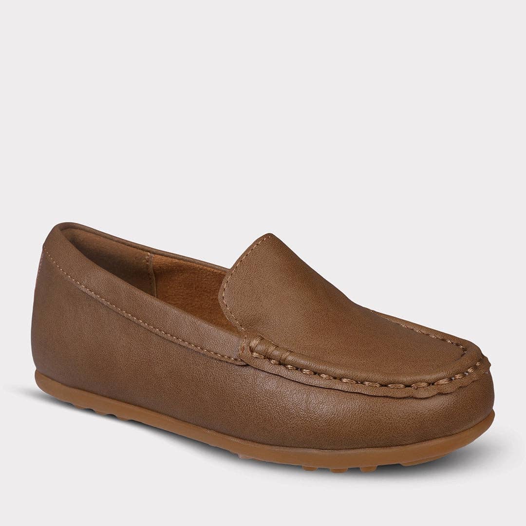 Oomphies - Thaddeus Boys Slip-On Moccasin: Tan