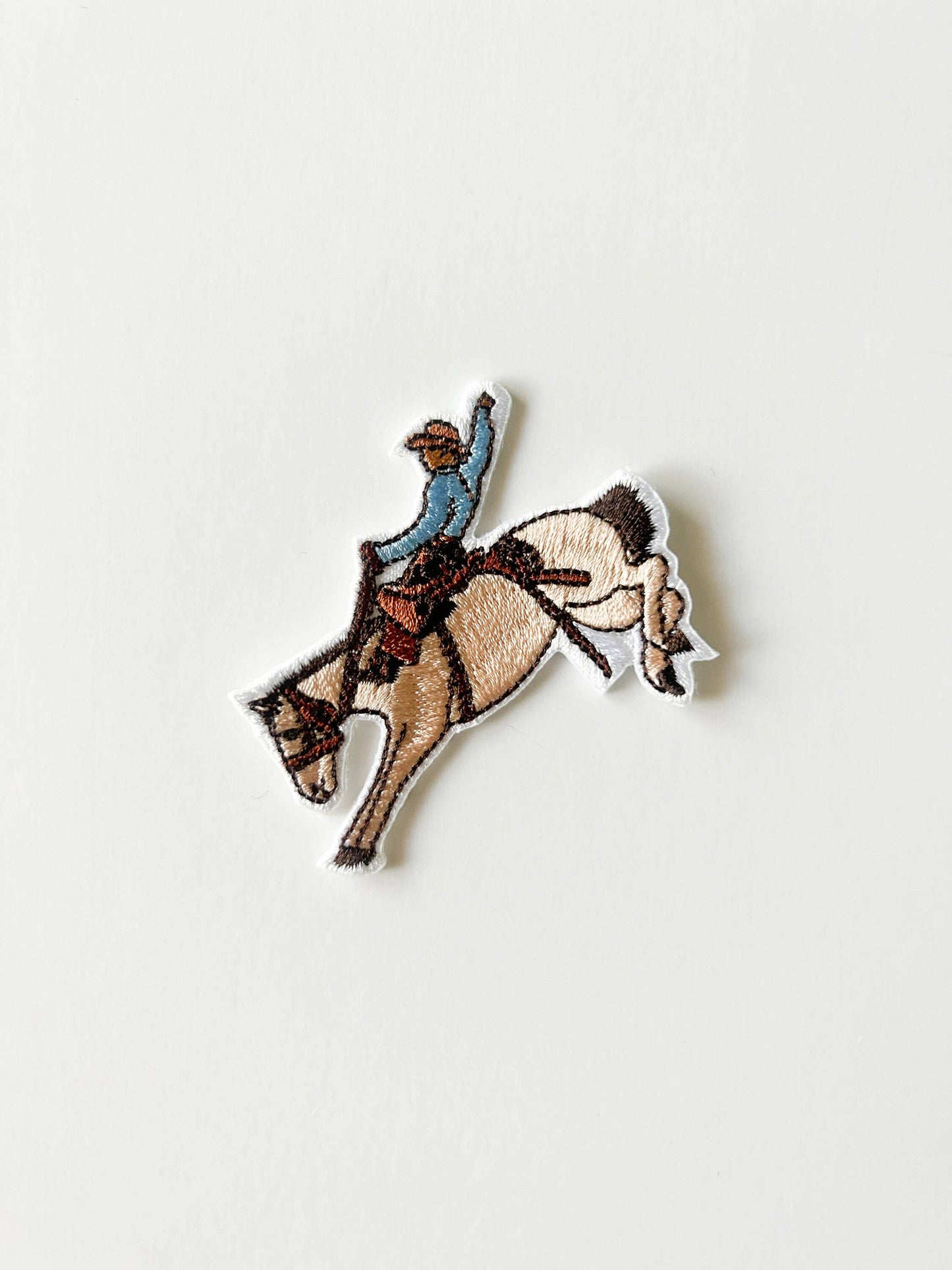 Field Trip Threads- Bucking Bronco- Iron on Patch