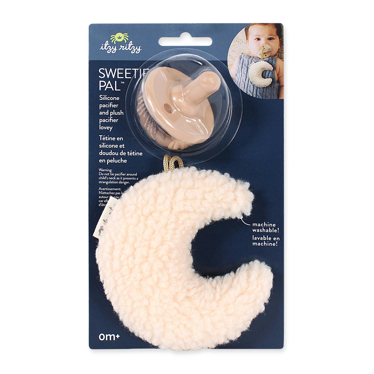 Itzy Ritzy - Sweetie Pal Pacifier: Skye the Moon