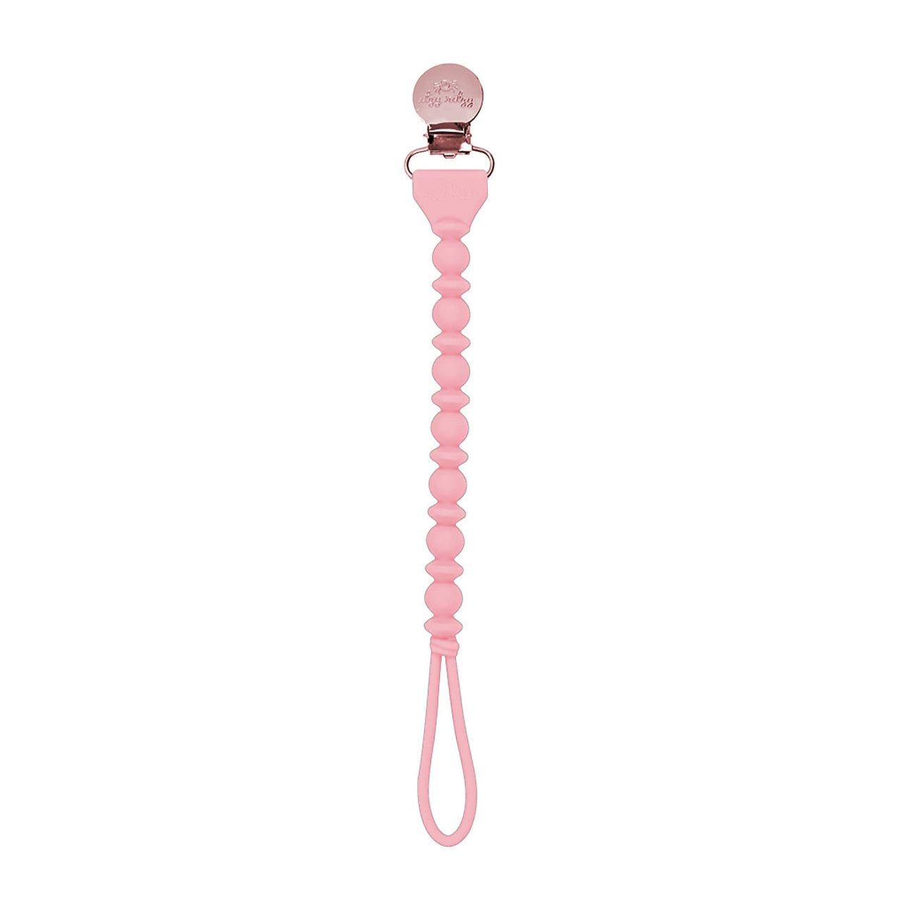 Itzy Ritzy - Sweetie Strap Pacifier Clips: Pink Beaded