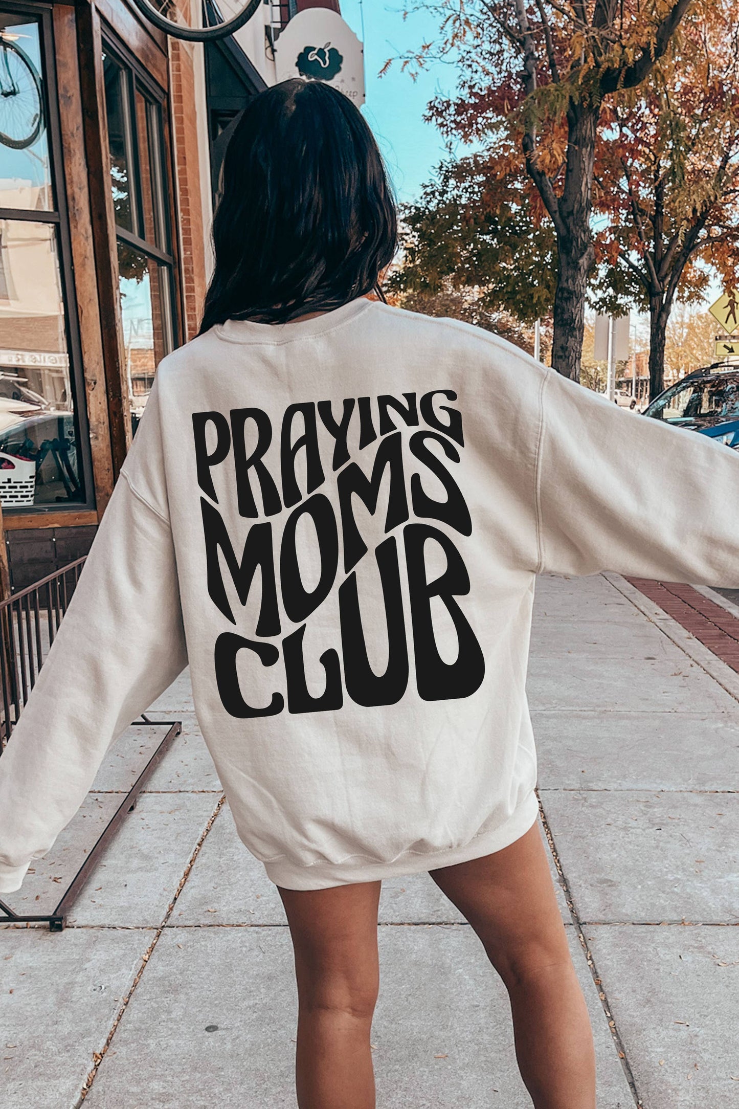 Spirit+Tribe - Praying Moms Club SS- Ivory-Comfort Colors