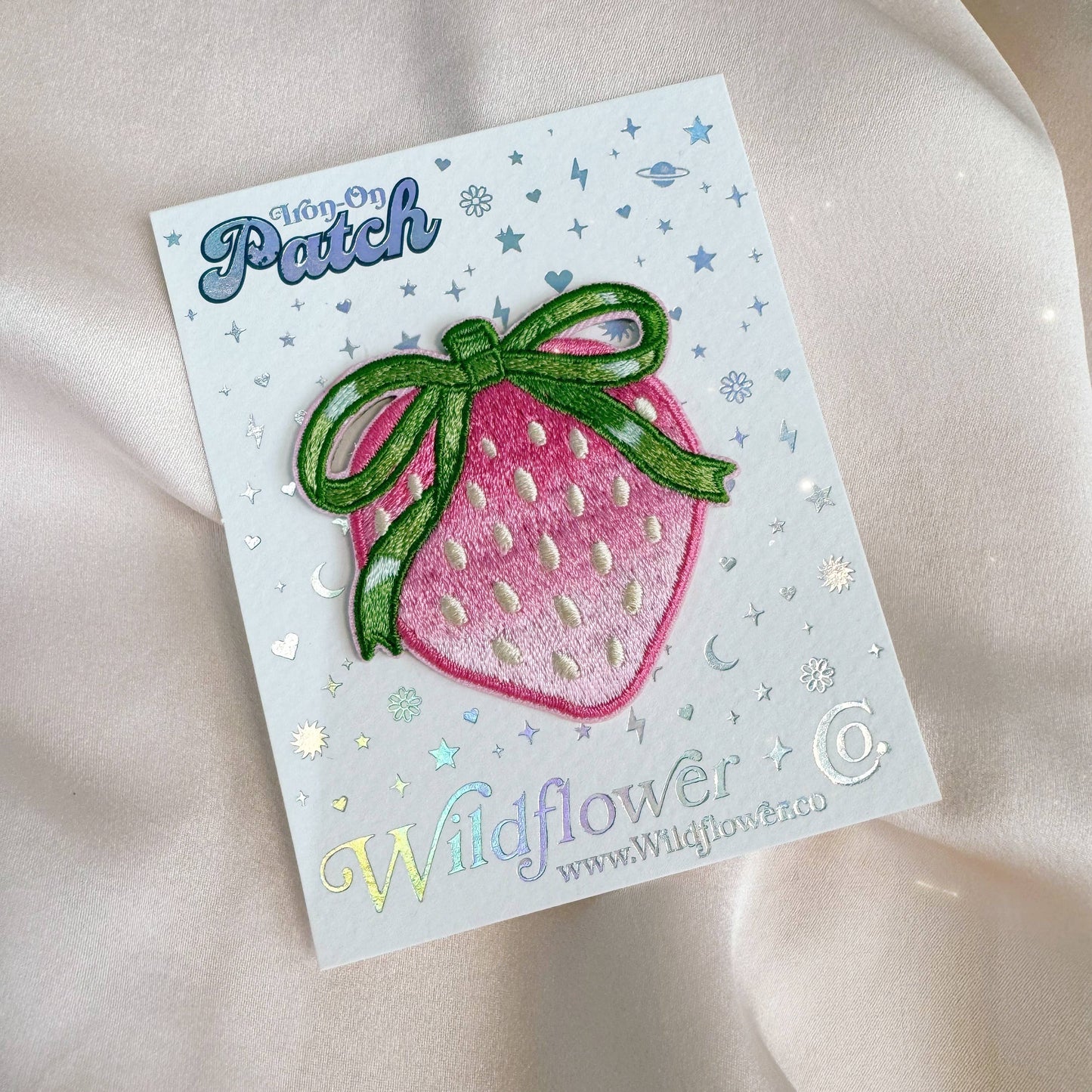 Strawberry with Bow Patch