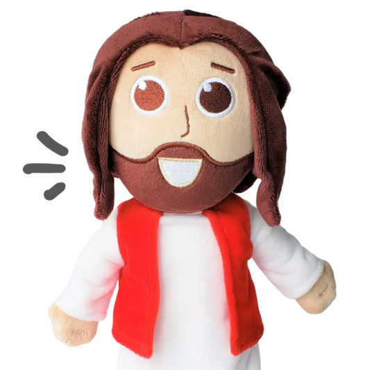 Jesusdoll - The Talking Jesus Doll - Plush Toy Speaks 10 Bible Verses
