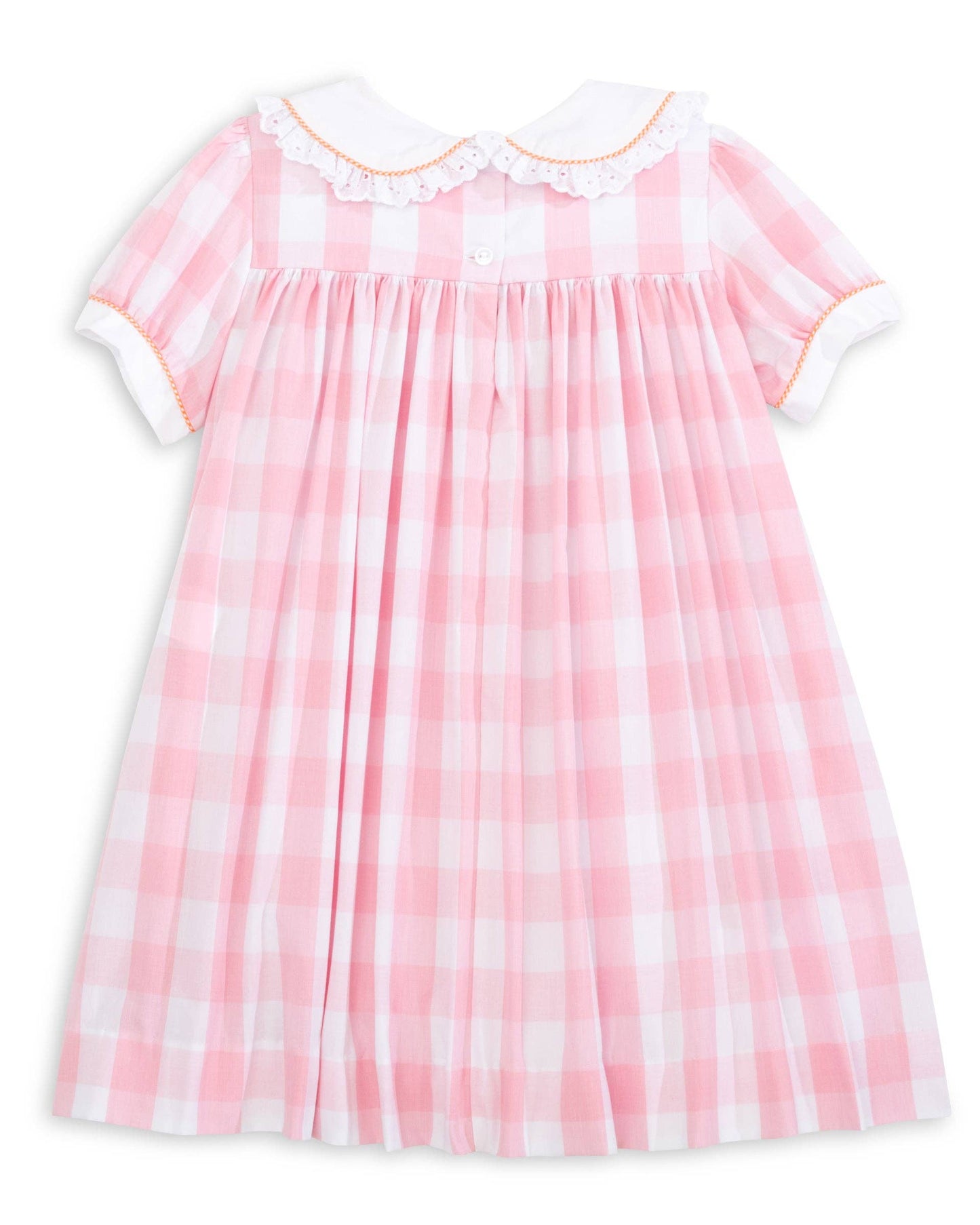 Posh Pickle - Proper Pumpkins Pink Gingham A-Line Dress