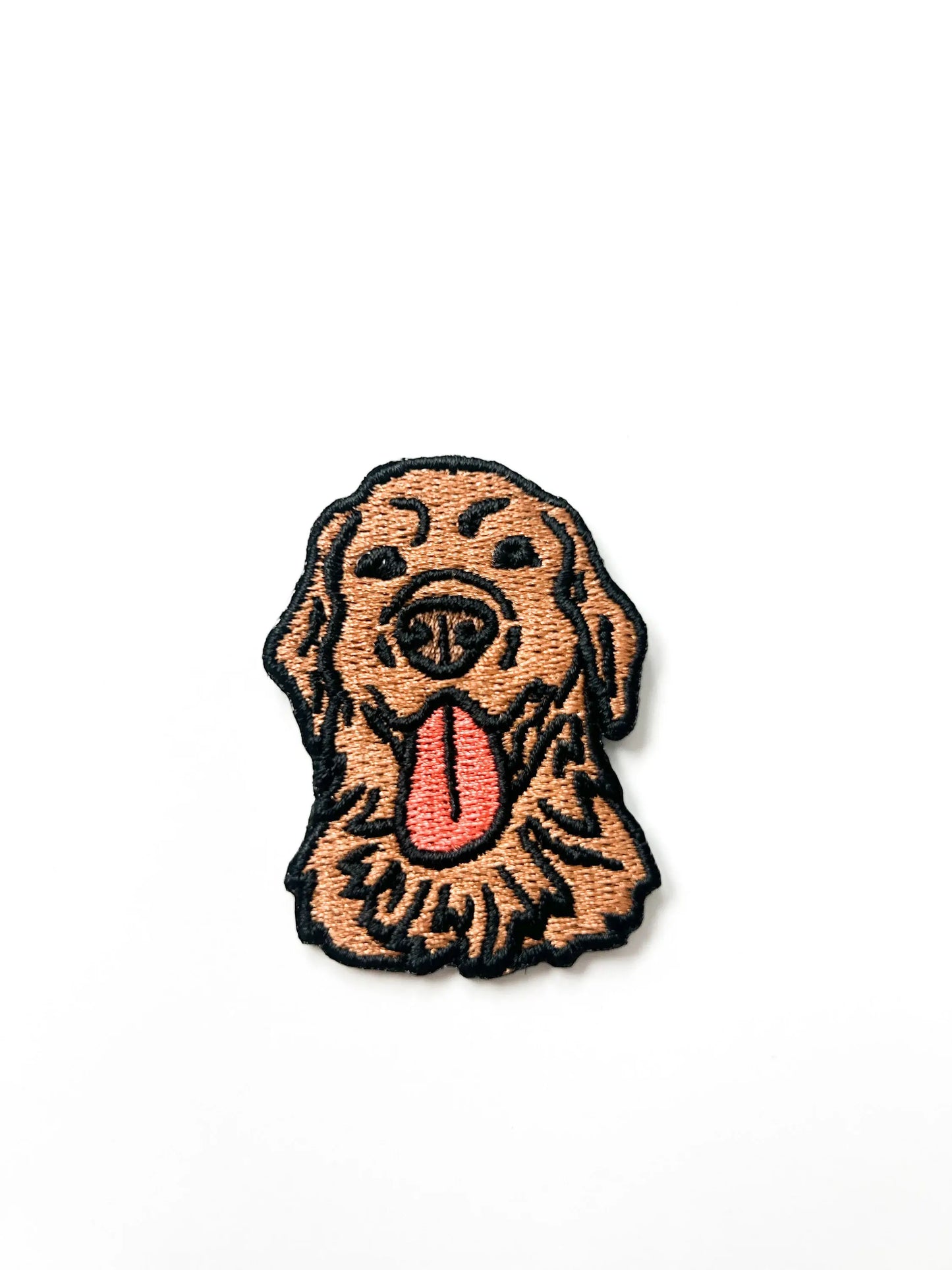 Field Trip Threads- Golden Retriever- Iron on Patch