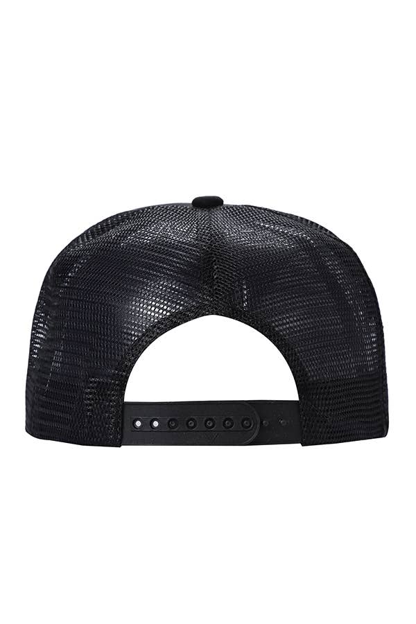 Love and Repeat - Classic Foam Trucker Hat Summer Mesh Rope Cap: Black / ONE