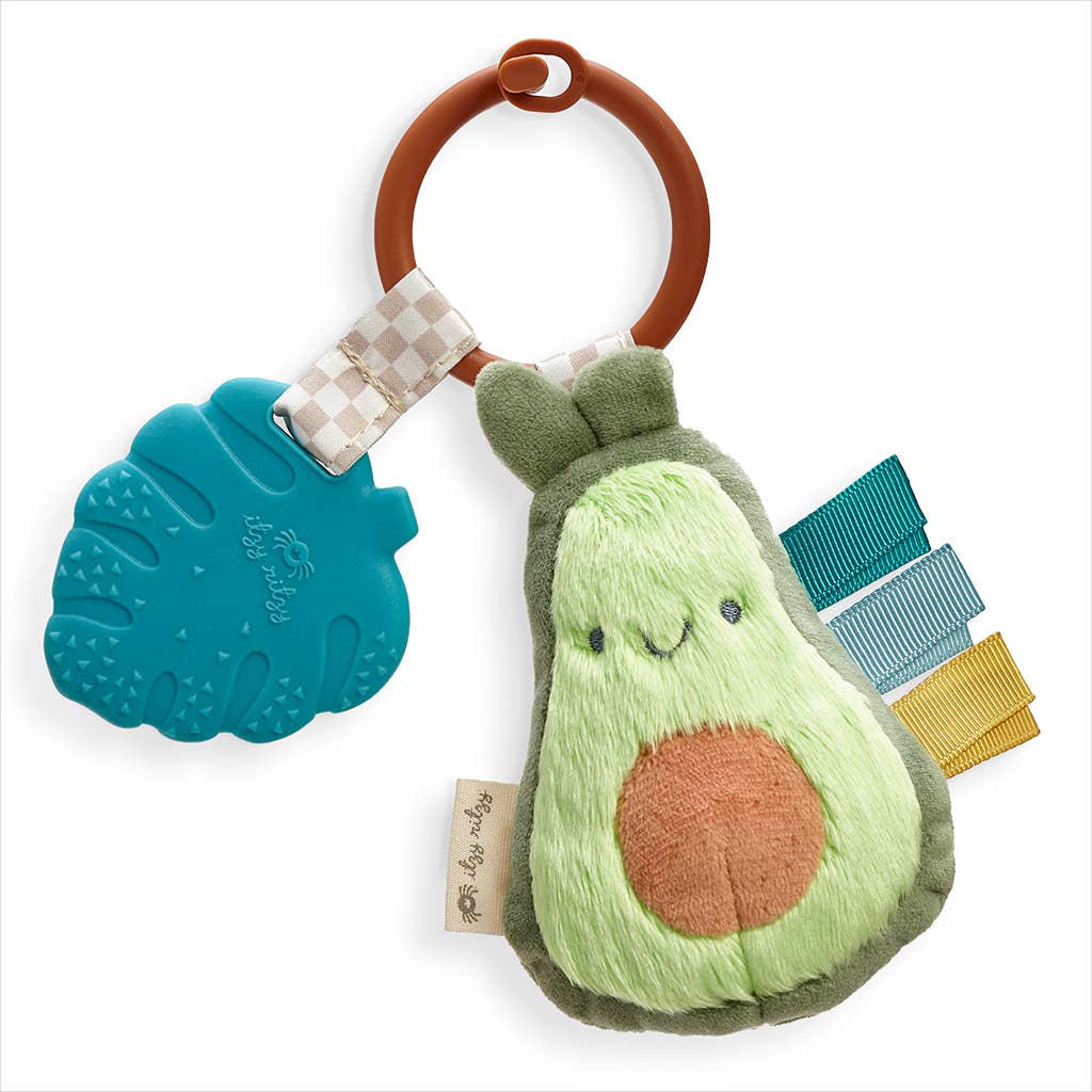 Itzy Ritzy - Itzy Pal Plush + Teether- Strawberry