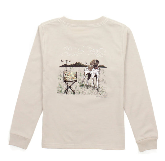 Properly Tied-Youth LS- Dove Hunt-Linen