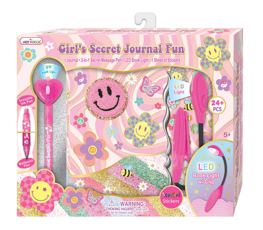 Hot Focus, Inc. - Girl's Secret Journal Fun, Groovy Flower