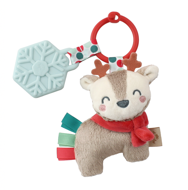 Itzy Ritzy - Holiday Itzy Pal™ Plush + Teether: Santa