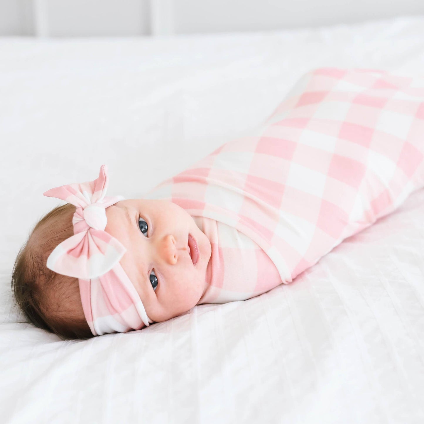 Copper Pearl - Knit Swaddle Blanket - London