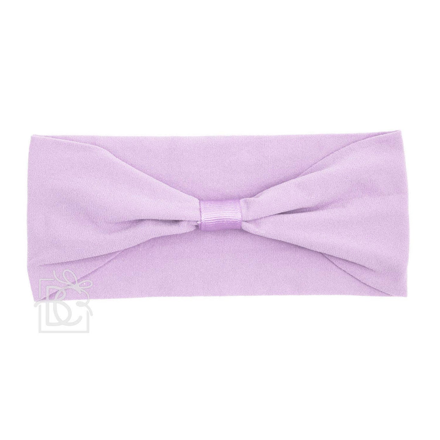 Beyond Creations, LLC - WIDE PANTYHOSE ADD-A-BOW HEADBAND: WHITE / 0-3 Months