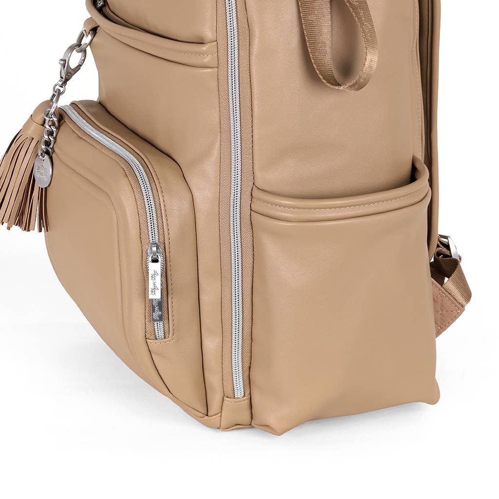 Itzy Ritzy - Chai Latte- Boss Plus-Backpack Diaper Bag