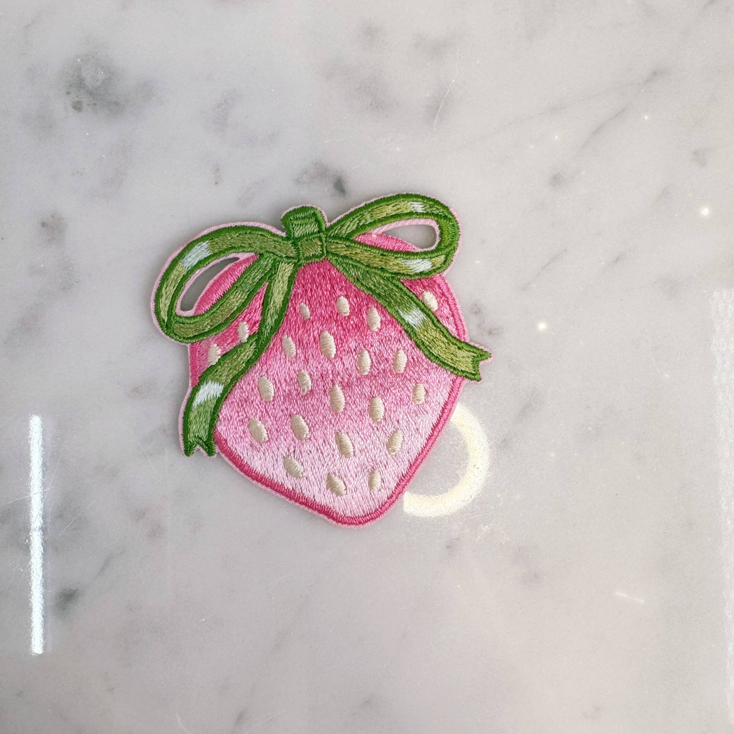 Strawberry with Bow Patch