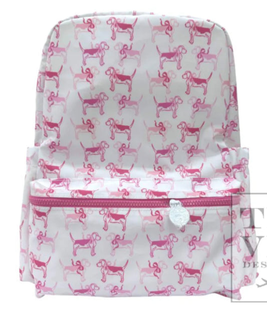 TRVL Design-Backpack-Puppy Love Pink