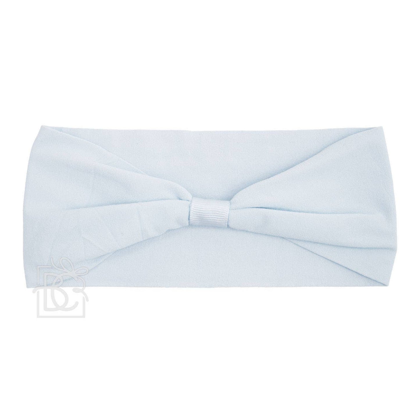 Beyond Creations, LLC - WIDE PANTYHOSE ADD-A-BOW HEADBAND: WHITE / 0-3 Months