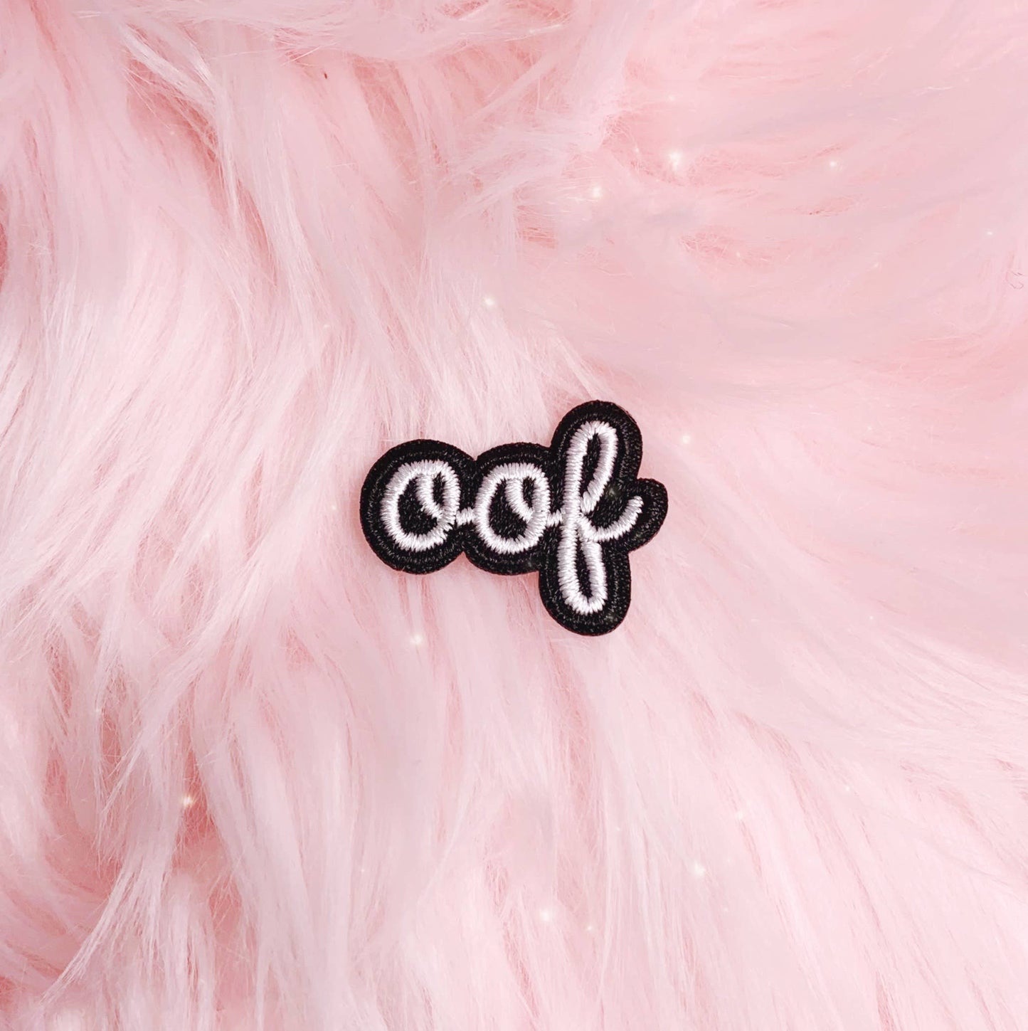 Wildflower + Co-"Oof"- Iron on Patch