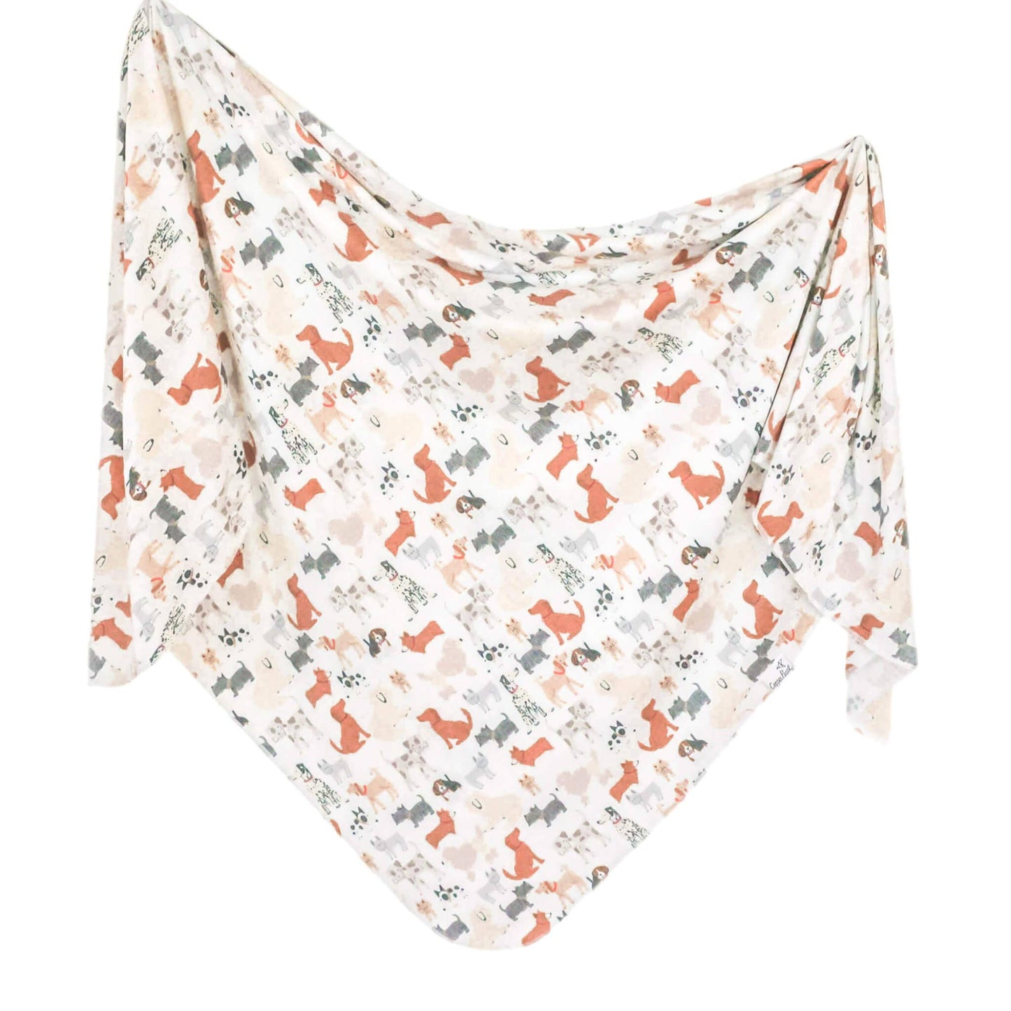 Copper Pearl - Knit Swaddle Blanket - Rufus