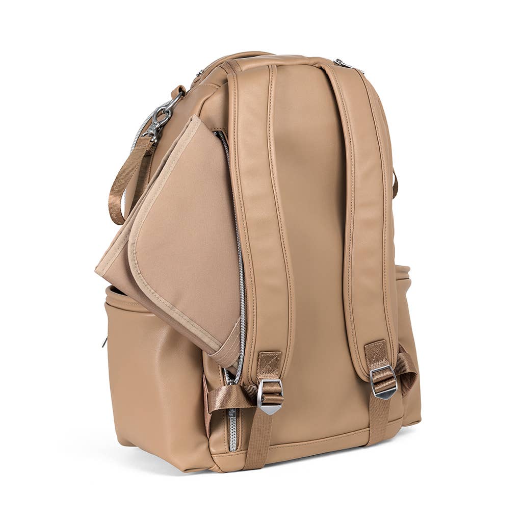 Itzy Ritzy - Chai Latte- Boss Plus-Backpack Diaper Bag