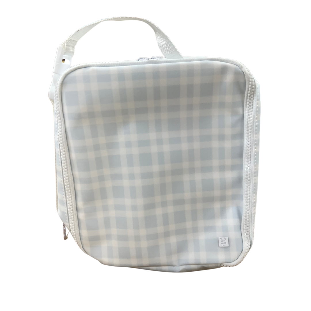 TRVL Insulated Lunch Bag- Pimlico Plaid Blue