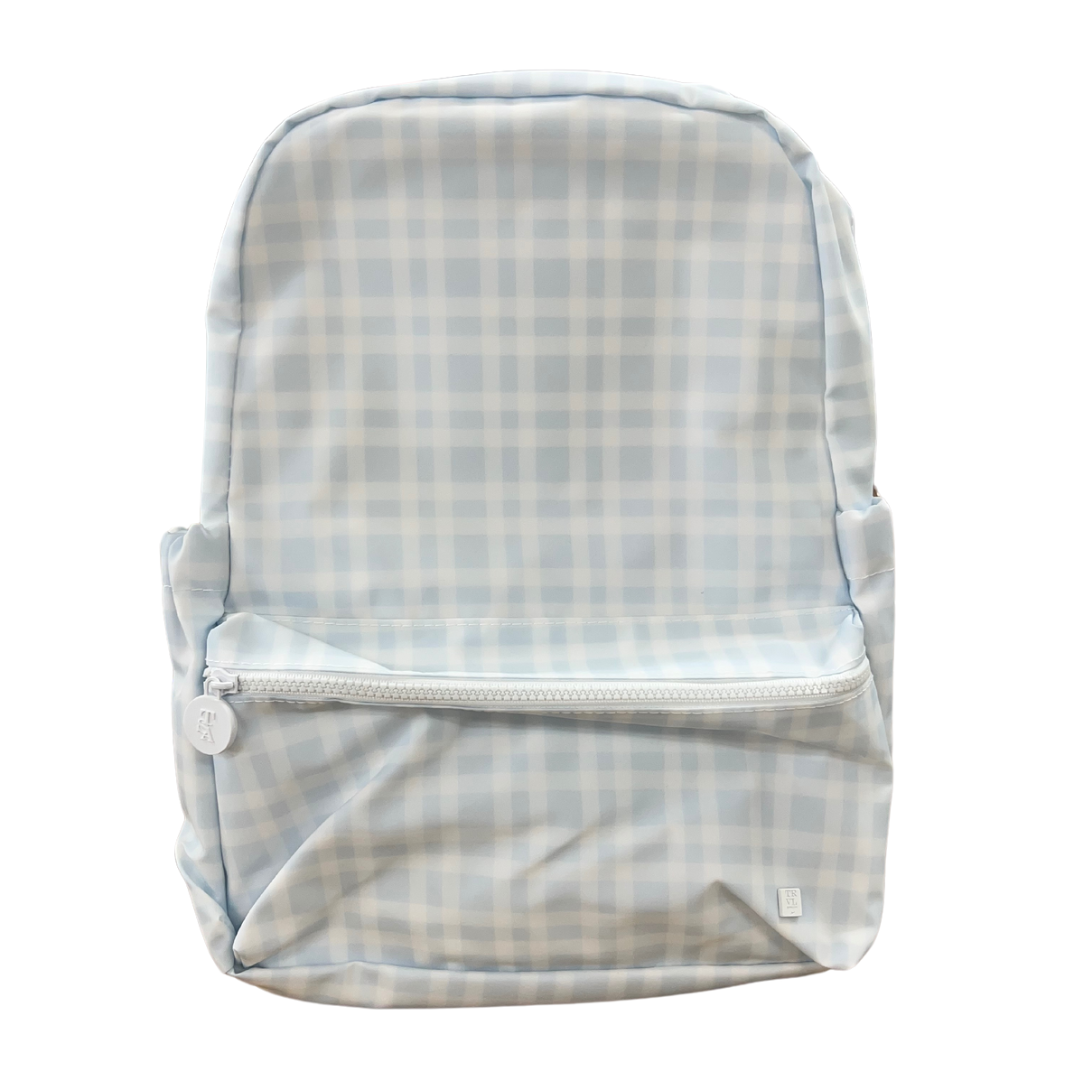 TRVL Backpacker- Pimlico Plaid Blue