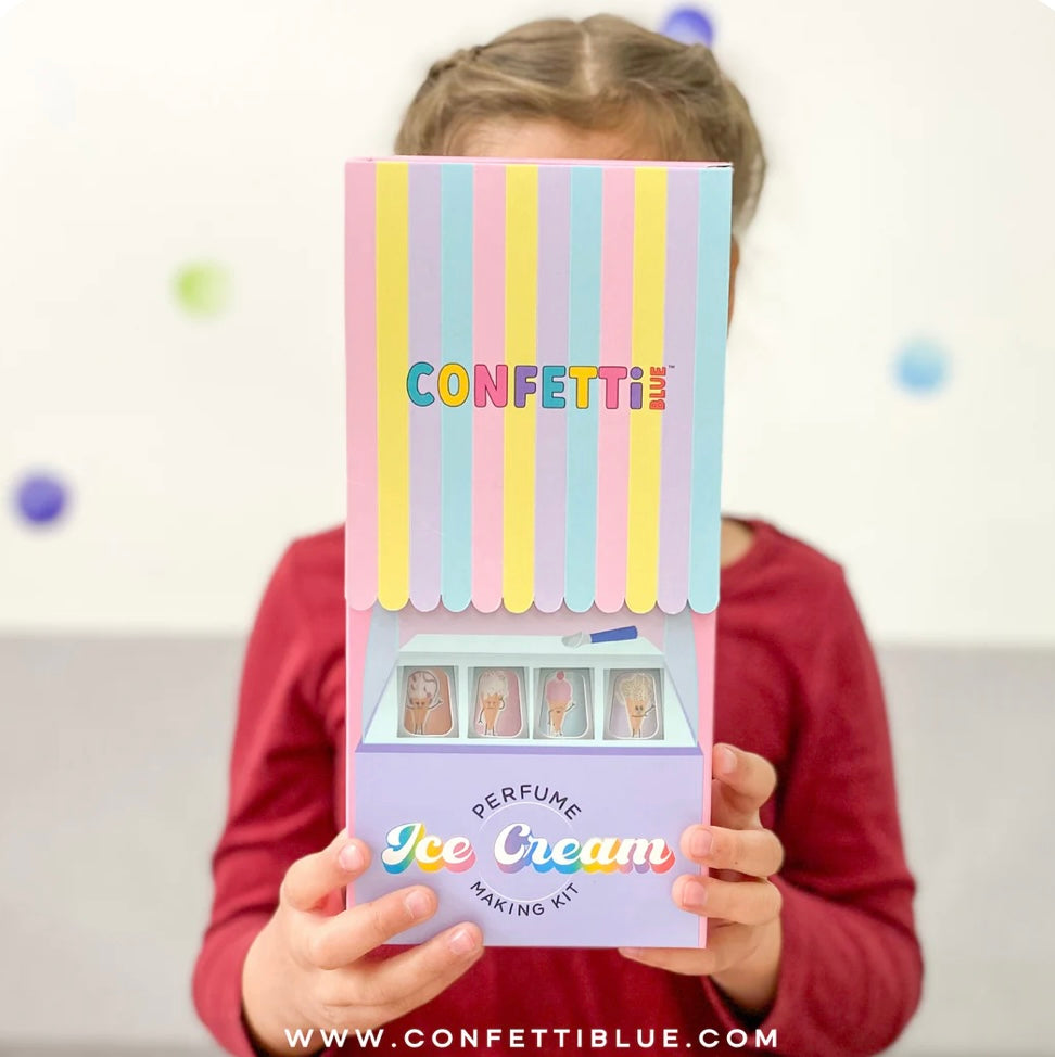 Confetti Blue Perfume Kit- Ice Cream