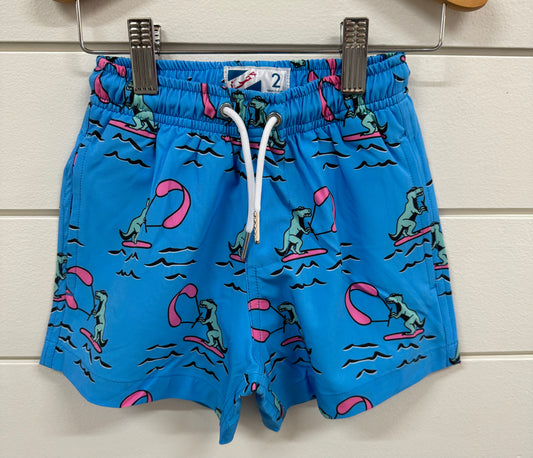 Bermies Swim Trunks- Jurassic Surfer