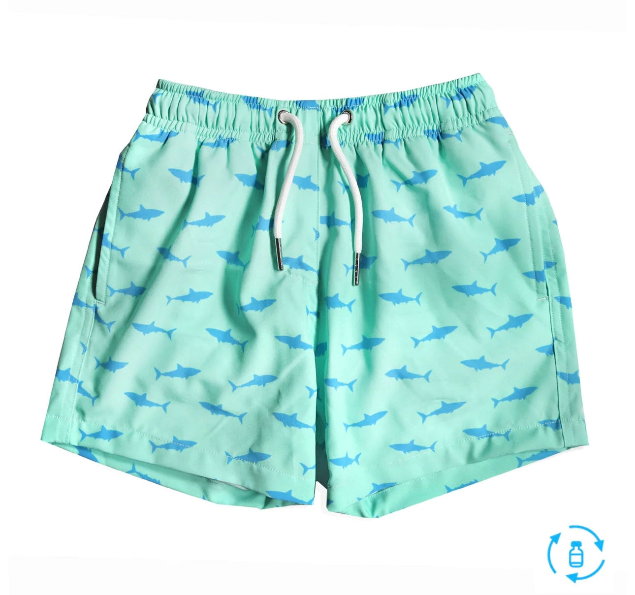 Bermies Swim Trunks- Great White