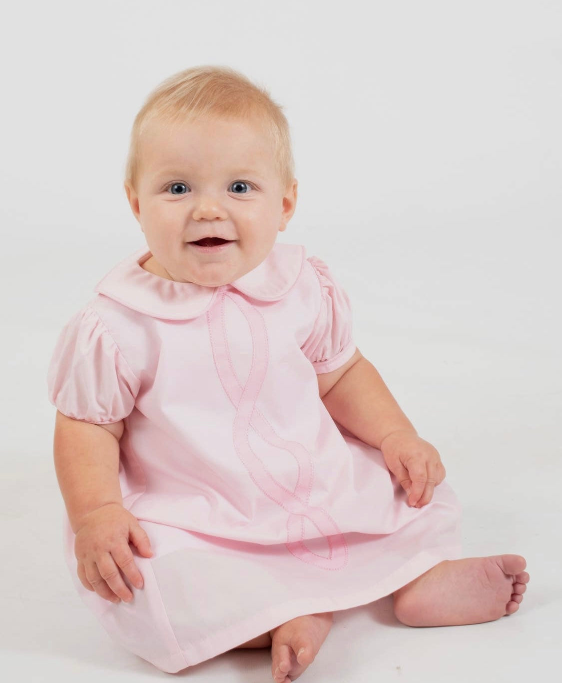 The Yellow Lamb- Debut Daygown in Pink