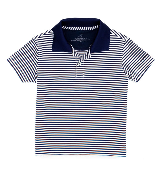 Properly Tied- Boys Dallas Polo- Navy