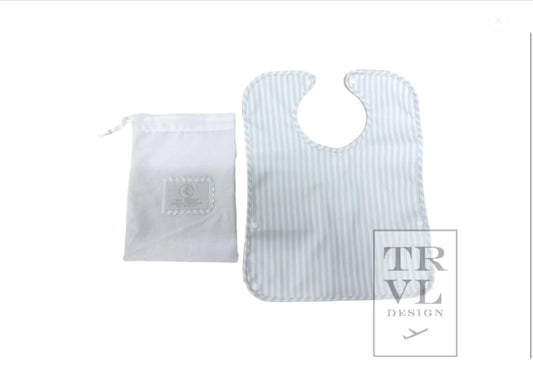 TRVL- Best Bib-Pimlico check blue