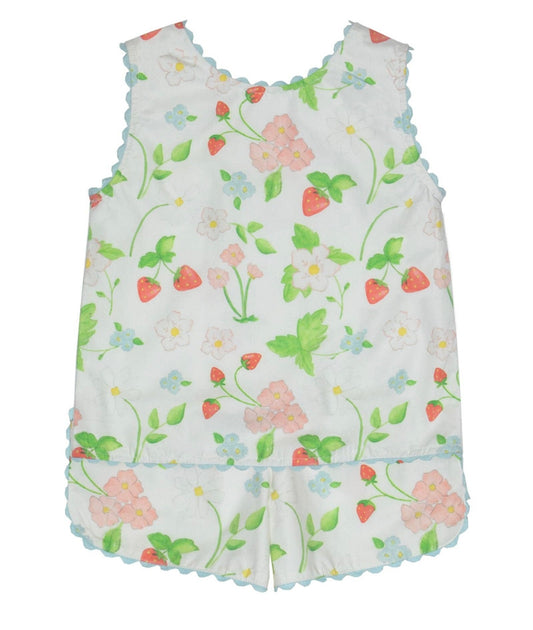 Grace and James Kids - Strawberry Short Set